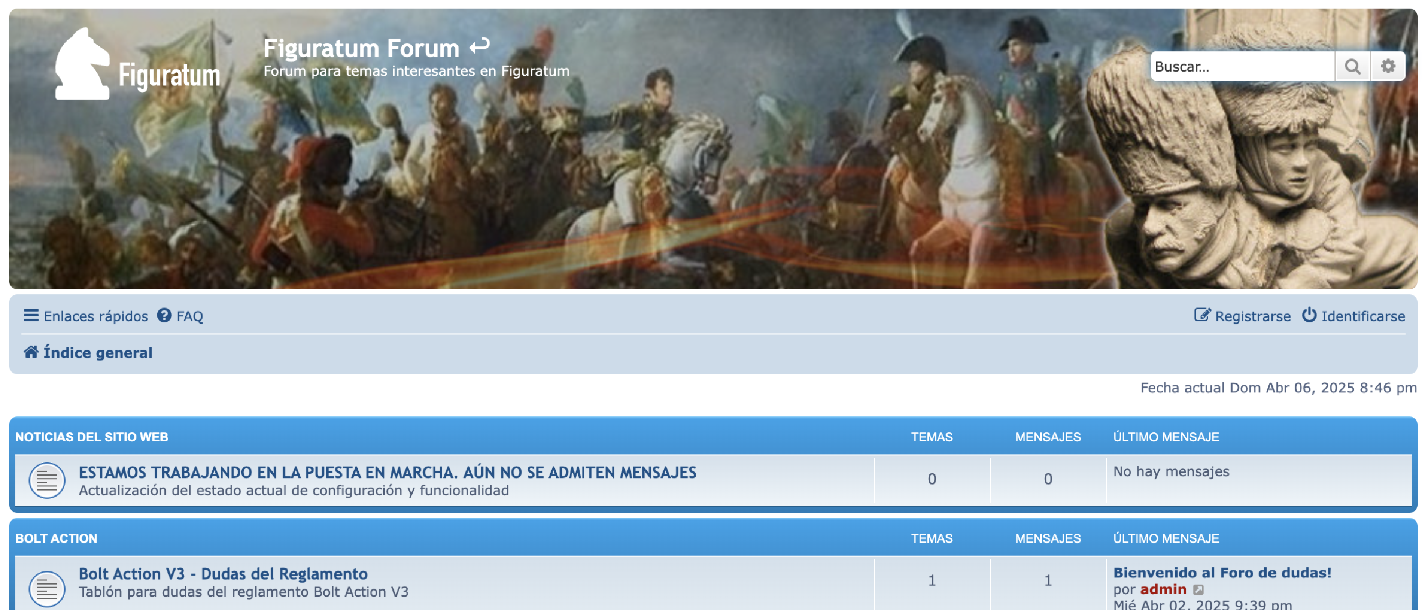 Preparing the New Forum